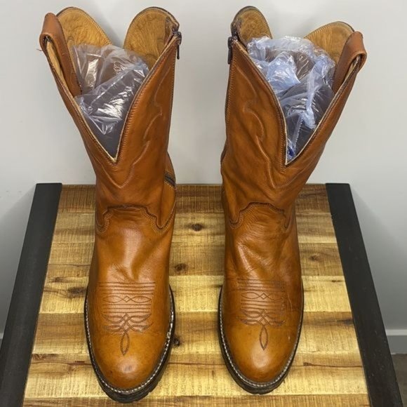 Alberta Boot Co. 3000 TN Cowboy Western Boot: Size 10EE - Picture 4 of 10